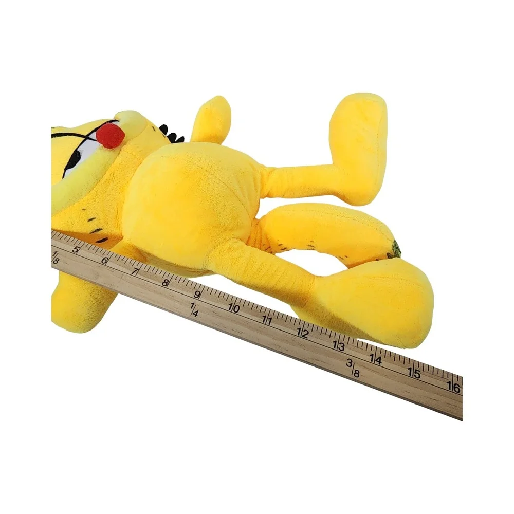 Garfield the Cat Plush Stuffed Animal Yellow Zipper Back Pajama Bag 15‎ Inch